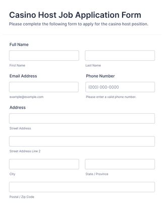 apply for casino jobs online.
